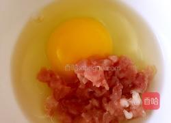 鸡蛋瘦肉饼的做法图解1