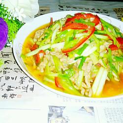 韭黄肉丝