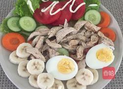 鸡肉蔬果沙拉的做法图解5