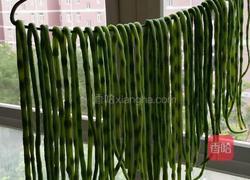 自制干豆角的做法图解4