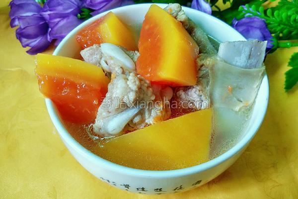 排骨木瓜汤的做法_排骨木瓜汤的做法大全_排