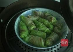 白菜肉卷的做法图解4