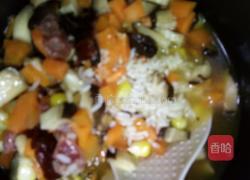 腊肠饭的做法图解4