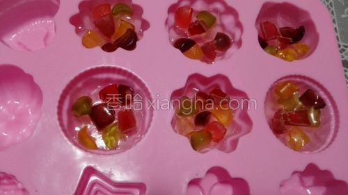 QQ糖七彩果冻的做法大全【图】_QQ糖七彩果