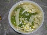 扁豆角面汤