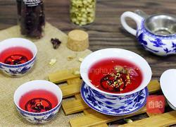 玫瑰洛神茶的做法图解8