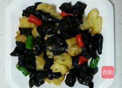 木耳炒油条的做法图解5