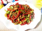 尖椒肉丝