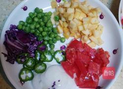 鸡肉苹果花边披萨的做法图解6
