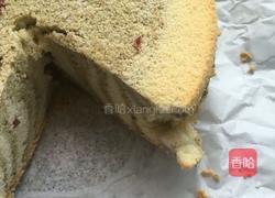 抹茶蔓越梅戚风8寸的做法图解10