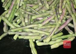 香炒红豆角的做法图解2