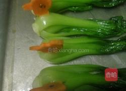 青鸟归巢(青菜三鲜菇)的做法图解5