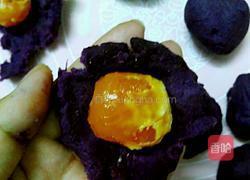 紫薯蛋黄酥的做法图解15