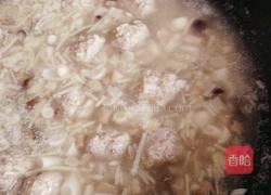 蘑菇丸子汤(宝宝版）的做法图解11