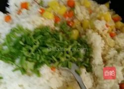 风梨炒饭的做法图解5