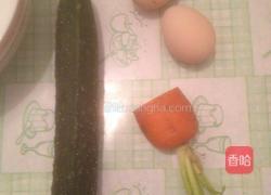 双色炒饭的做法图解1