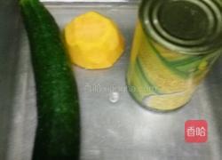 金瓜玉米烙的做法图解2