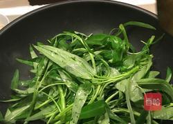 黄豆酱炒通菜的做法图解3