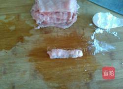 酸黄瓜肉卷的做法图解5