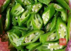 五花肉炒秋葵的做法图解3