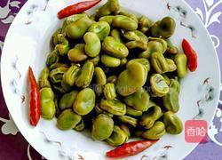 煮蚕豆的做法图解3