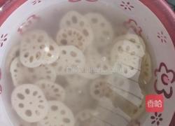 凉拌藕片的做法图解3