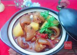 番茄土豆炖牛蹄肉的做法图解15