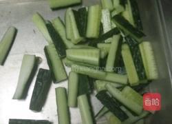 青瓜龙虾尾的做法图解3