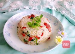 腊肠炒饭的做法图解8