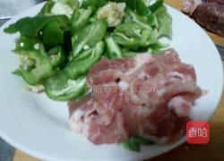 肉片尖椒豆皮的做法图解4