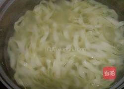 雪菜肉丝面的做法图解6