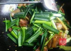 蒜苗苦瓜炒肥肉的做法图解13
