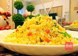 咸蛋黄炒饭的做法图解8