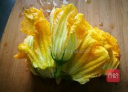 窝瓜花糊塌子的做法图解2