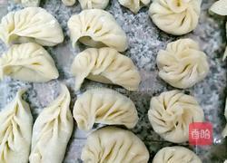 香菇鸡蛋白菜小葱饺子的做法图解9