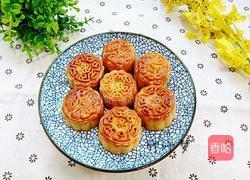 紫薯核桃豆沙馅月饼的做法图解17