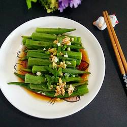 蒜香秋葵的做法[图]