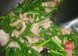 蒜薹炒肉的做法图解5