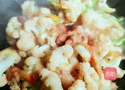 家常肉烧花菜的做法图解10