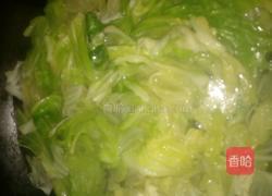 油泼白菜的做法图解4