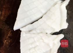 青椒鱿鱼花（介绍切花方法）的做法图解6