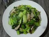 香菇炒油菜（快熟版）