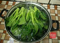 香菇油菜的做法图解2