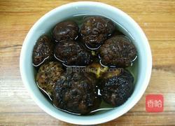 肉末酿香菇的做法图解2