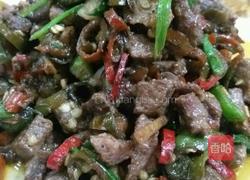 尖椒牛肉丁的做法图解13