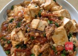 蕃茄肉沫豆腐的做法图解3