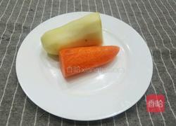 胡萝卜土豆大米粥的做法图解1