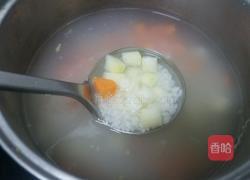 胡萝卜土豆大米粥的做法图解6