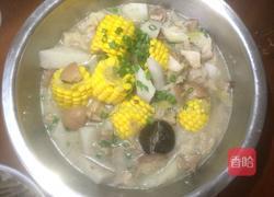 山药玉米炖肘子的做法图解6
