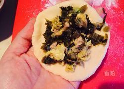 雪菜鸡蛋饼的做法图解7